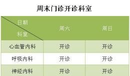我院關(guān)于實行雙休制并開放周末門診的通知