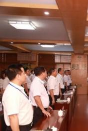 百年輝煌 我心向黨丨欽州市第二人民醫(yī)院組織收看慶祝中國共產黨成立100周年大會直播